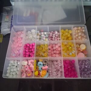 Colorful Bead Organizer Box